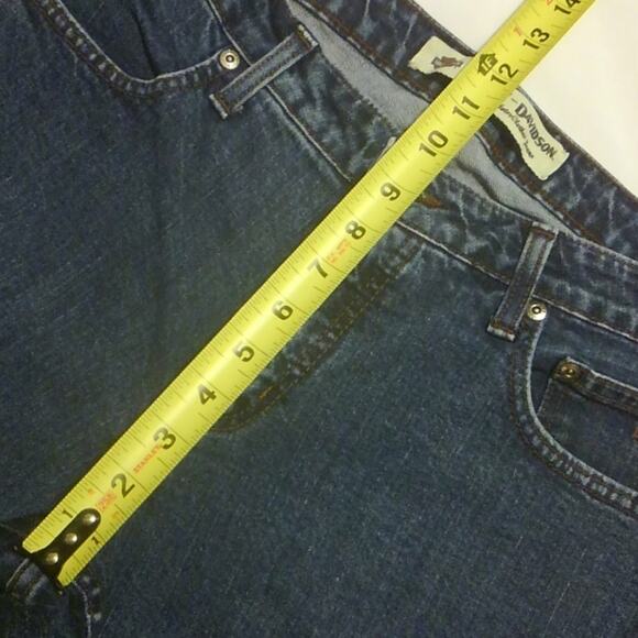Harley-Davidson Bootcut Denim Blue Jeans 8 - Picture 3 of 9